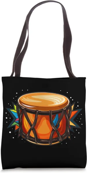 Bongo Player Instrumentalist Musical Instrument Musician Tote Bag