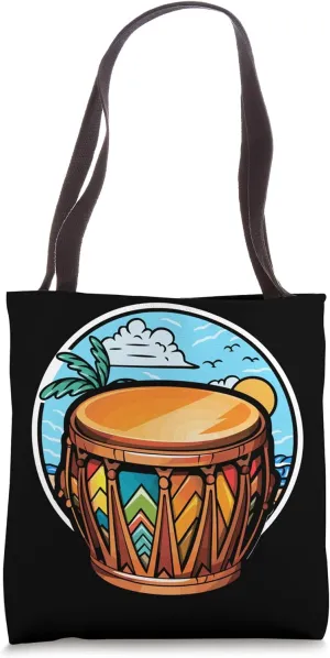 Bongo Player Instrumentalist Musical Instrument Musician Tote Bag