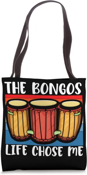 Bongo Player Instrumentalist Musical Instrument Musician Tote Bag