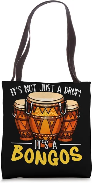 Bongo Player Instrumentalist Musical Instrument Musician Tote Bag