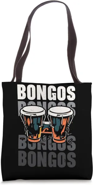 Bongo Player Instrumentalist Musical Instrument Musician Tote Bag