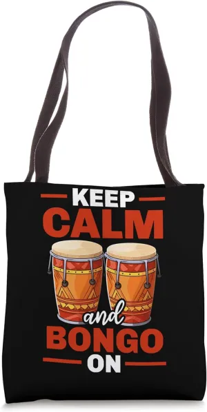 Bongo Player Instrumentalist Musical Instrument Musician Tote Bag