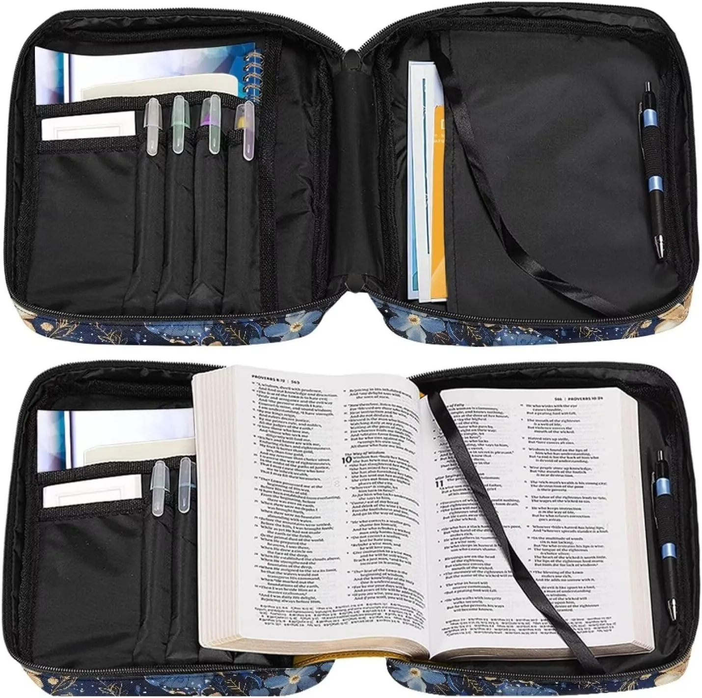 Book Covers for Bibles Bible Covers for Women Men with Pockets Bible Accessories Women Men