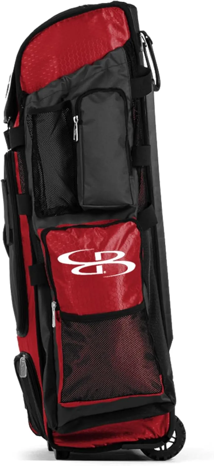 Boombah Superpack XL Rolling Bat Bag - 36" x 16" x 23.5" - Multiple Colors - Wheeled Version