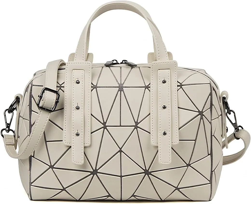 Boston Geometric Handbag and Crossbody Bag - Shoulder Bag