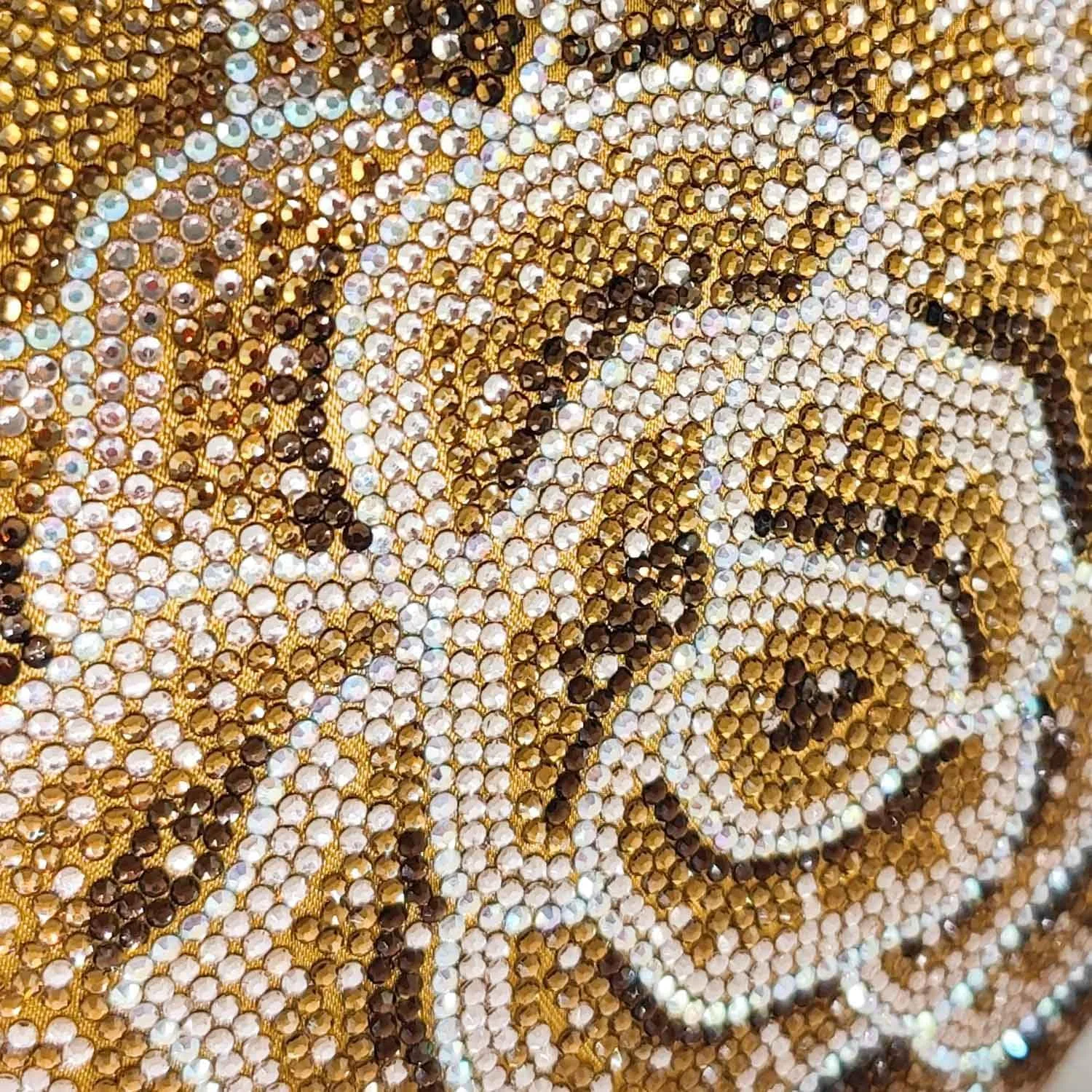 Boutique De FGG Round Flower Clutch Purse Women Rose Crystal Evening Handbag Party Rhinestone Floral Clutch Wedding Bag,Mini