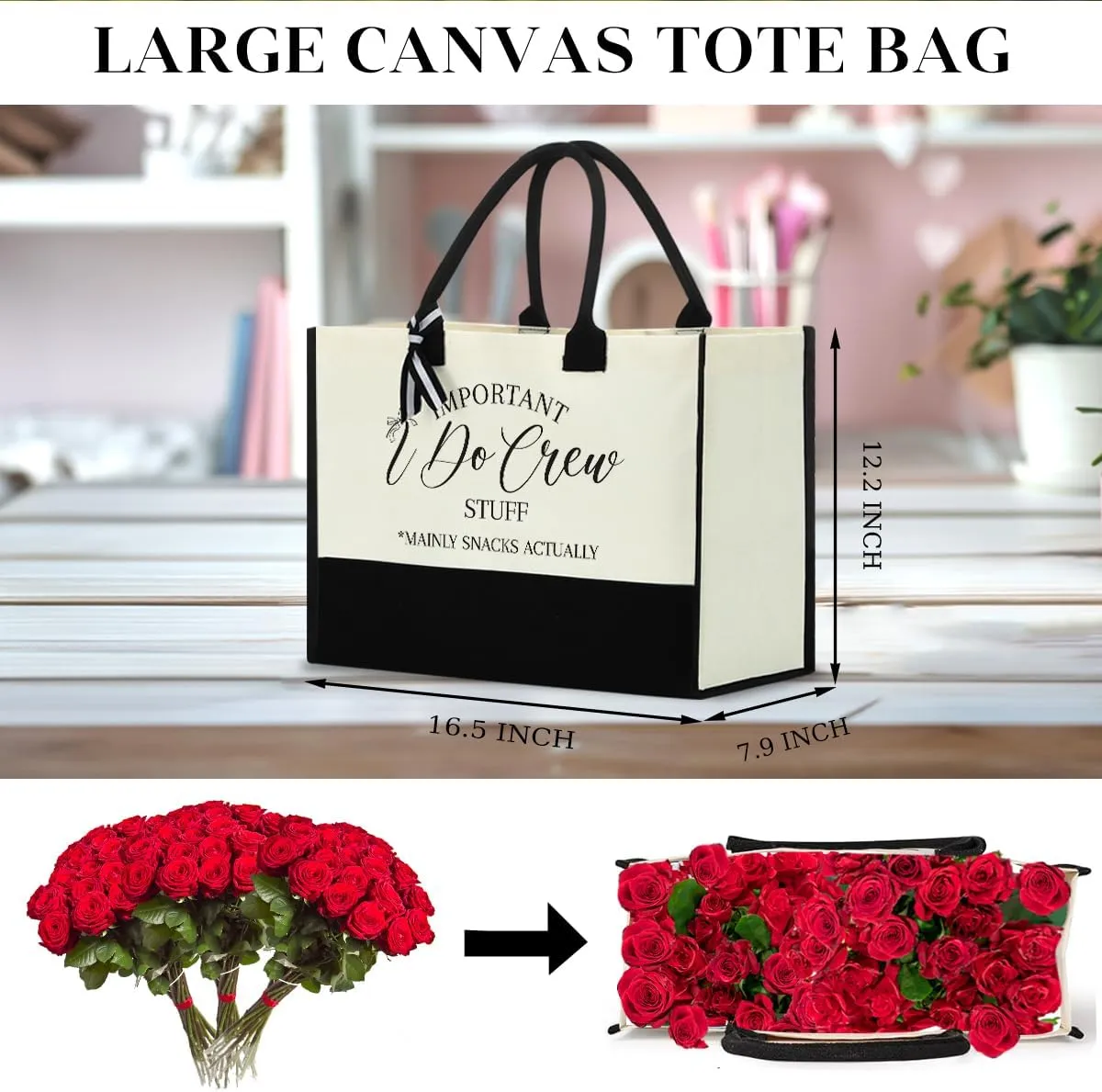 Bride Bridesmaid Mother of The Bride Mother of The Groom Gifts for Women Canvas Tote Bag