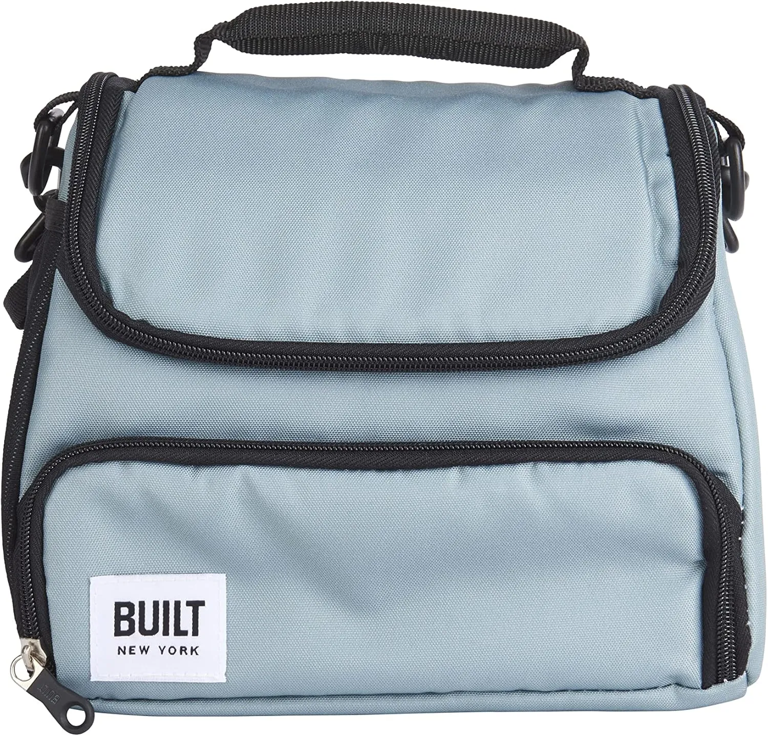 Built Prime Insulated Lunch Bag, Showerproof Thermal Picnic Cooler Tote for Work and Play, Soft Polyester/PEVA, 15.5 x 25 x 24cm / 5 Litre ('Belle Vie')