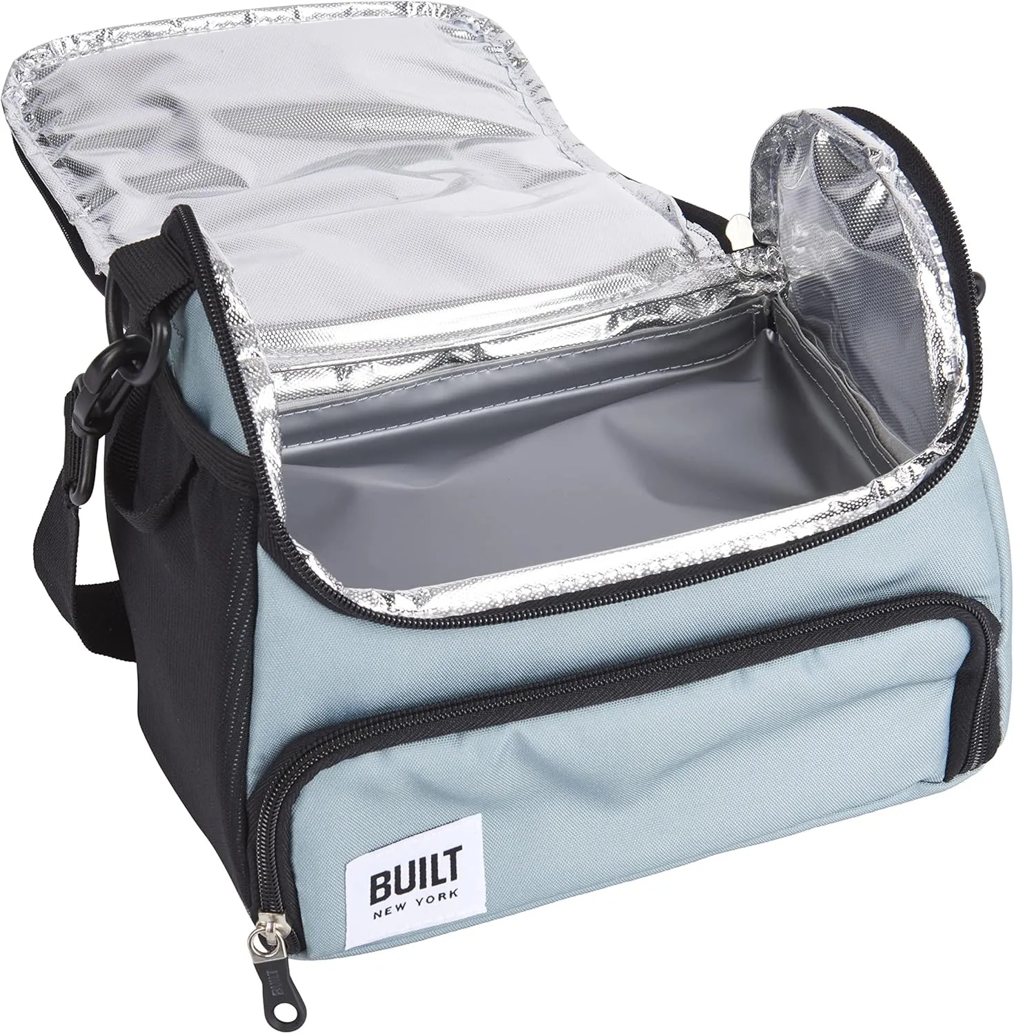 Built Prime Insulated Lunch Bag, Showerproof Thermal Picnic Cooler Tote for Work and Play, Soft Polyester/PEVA, 15.5 x 25 x 24cm / 5 Litre ('Belle Vie')