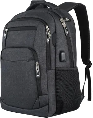 Business Backpack Men Travel Outdoor Mountaineering Large Capacity Backpack Mountaineering Bag(Gray)