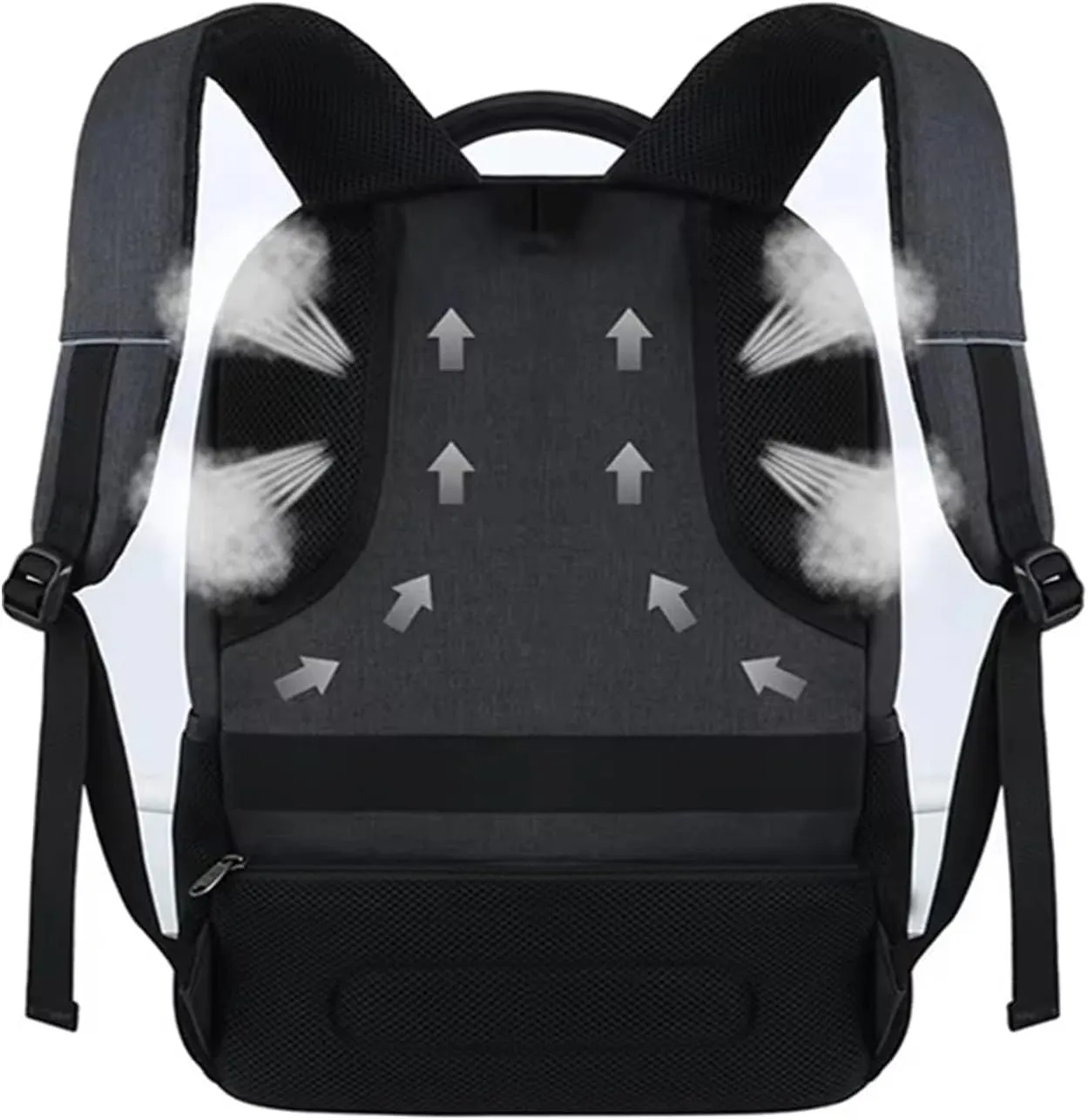 Business Backpack Men Travel Outdoor Mountaineering Large Capacity Backpack Mountaineering Bag(Gray)