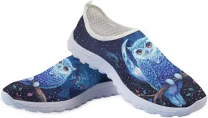 Camo Womens Walking Shoes, Athletic Beach Aqua Footwear, Casual Mesh Comfortable, Breathable Mesh Sneakers