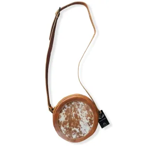 Canteen Crossbody Western Round Purse (Highlands)