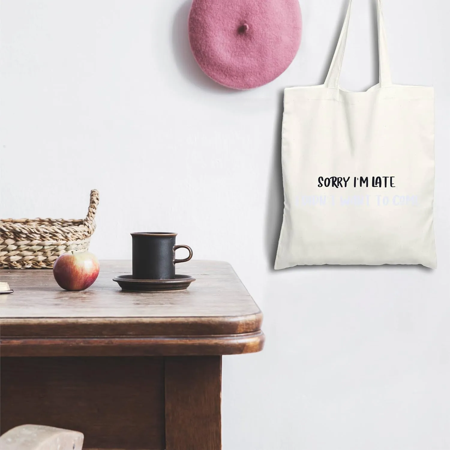 Canvas Tote Bag For Women,A