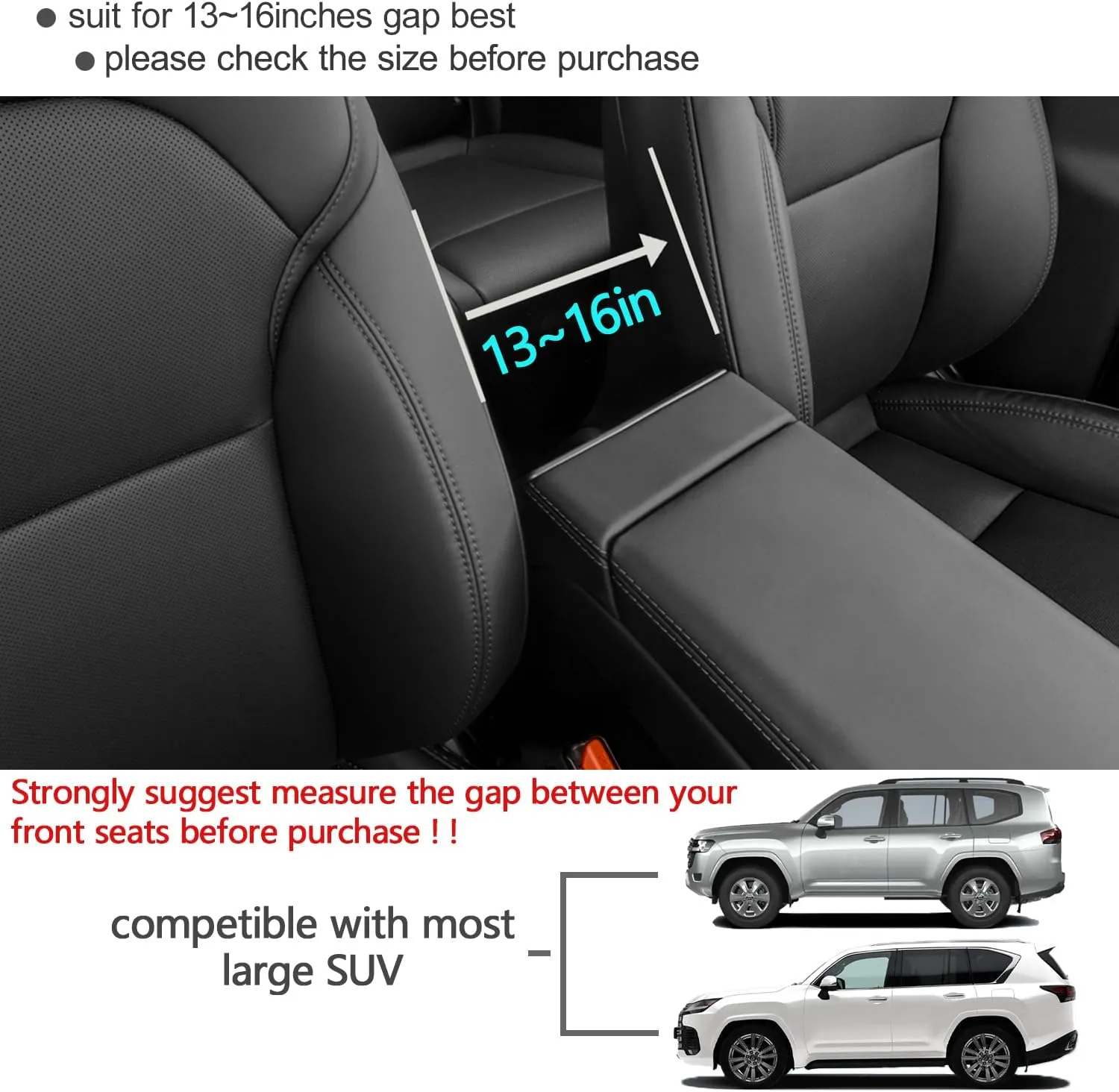 Car Purse Holder Between Seats PU Leather With Carbon Fiber Texture Bag Holder Above Armrest Box Tissue Holder Front Seat Snack Storage Bag Organizer(Large Size)