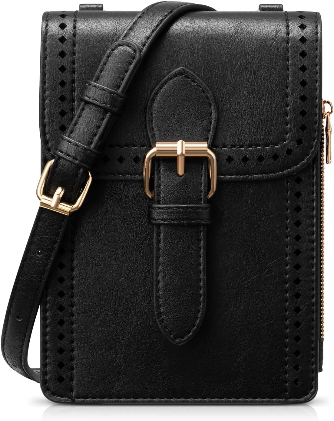 Cell Phone Purse Small Crossbody Bags for Women Leather Cellphone Wallet Travel Shoulder Handbag