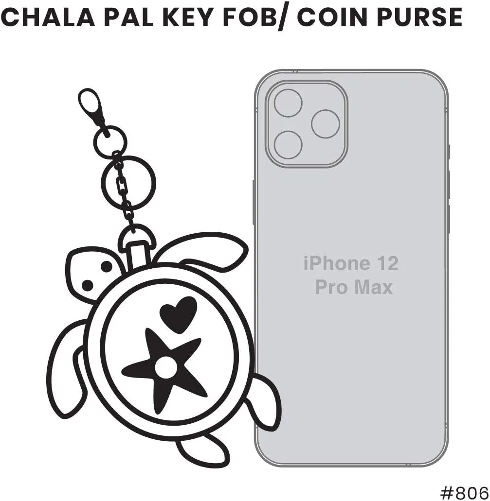 CHALA Decorative Purse Charm, Coin Purse- Keyfob