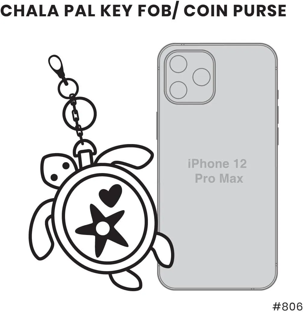 CHALA Decorative Purse Charm, Coin Purse- Keyfob
