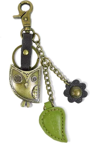 CHALA Purse Charm, Key Fob, keychain Decorative Accessories, Metal Charming Keychain