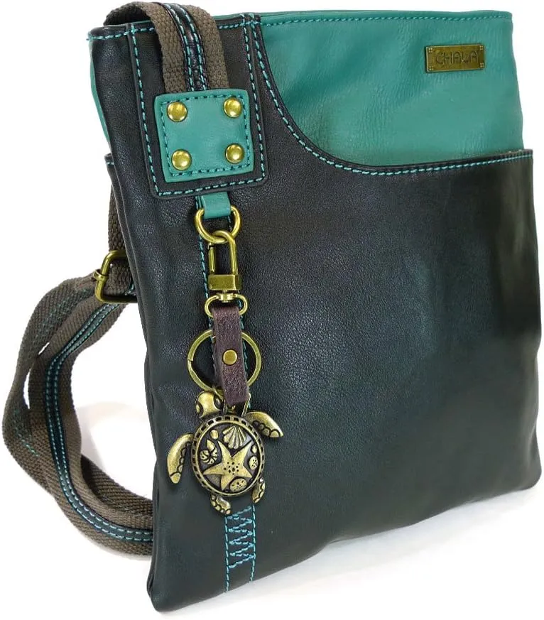 CHALA SWING Pack Small Cross-Body Purse with Metal Mini Keychain