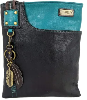 CHALA SWING Pack Small Cross-Body Purse with Metal Mini Keychain