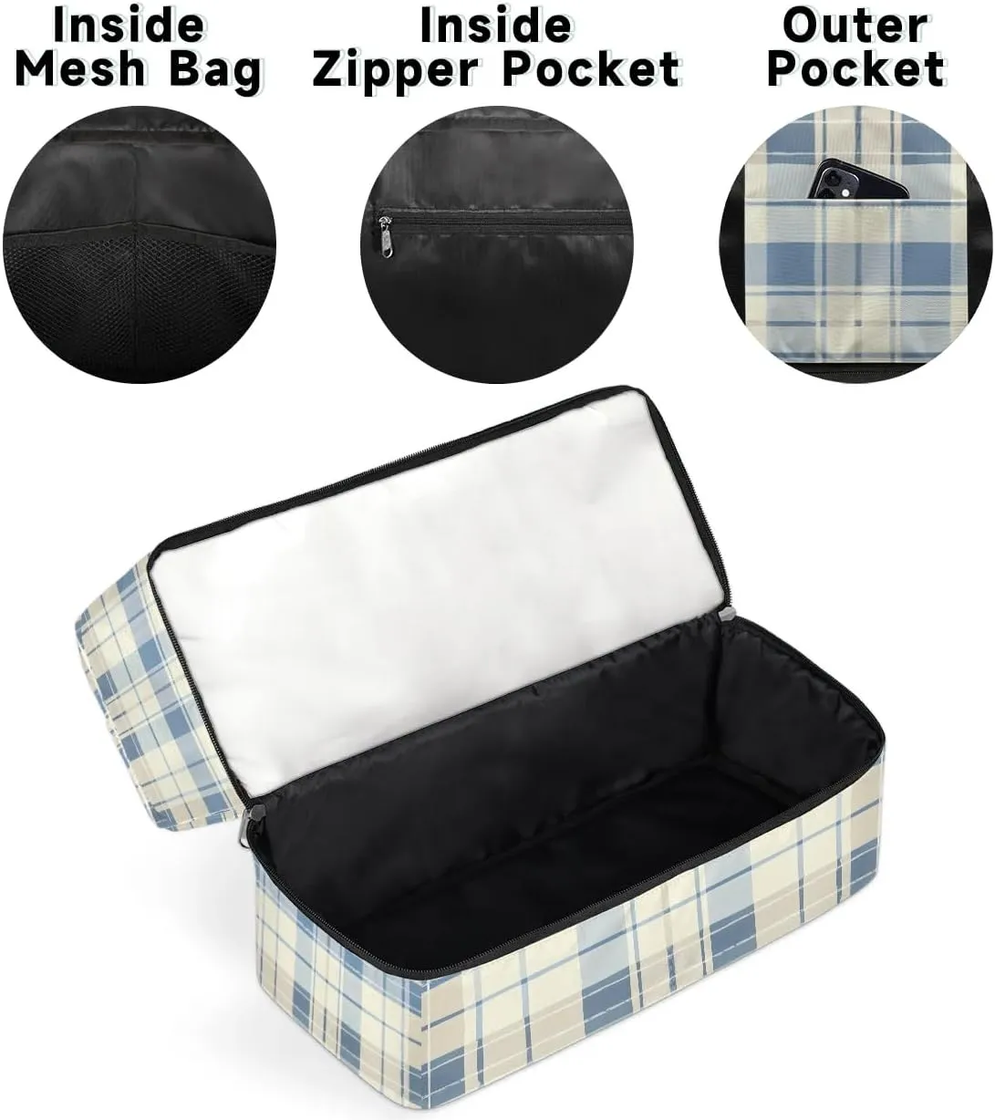 Checkered Travel Duffel Bag Dry Wet Separated Sports Tote Travel Duffle Bag Gym Workout Bag Women Travel Duffel Bag for Women, Travel, Gym, Work