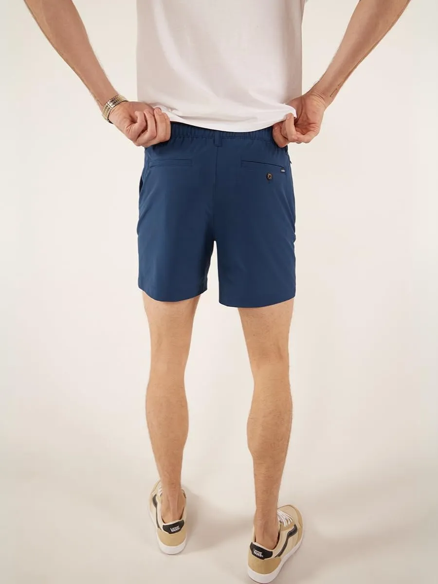 Chubbies Everywear Men’s Shorts – Mens Shorts Casual 6in Inseam, Elastic Waist, Water-Resistant, Zipper Pocket