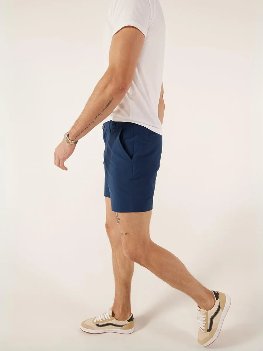 Chubbies Everywear Men’s Shorts – Mens Shorts Casual 6in Inseam, Elastic Waist, Water-Resistant, Zipper Pocket