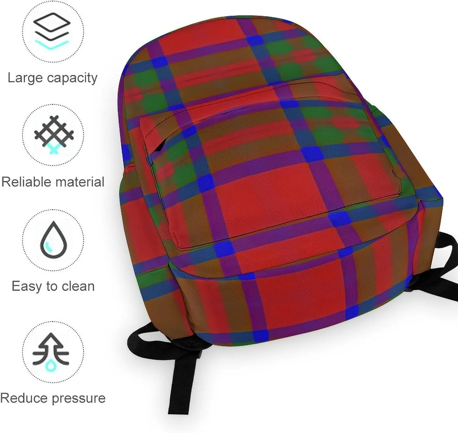 Clan MacGillivray Tartan Casual Lightweight Large Capacity Travel Backpack Unisex