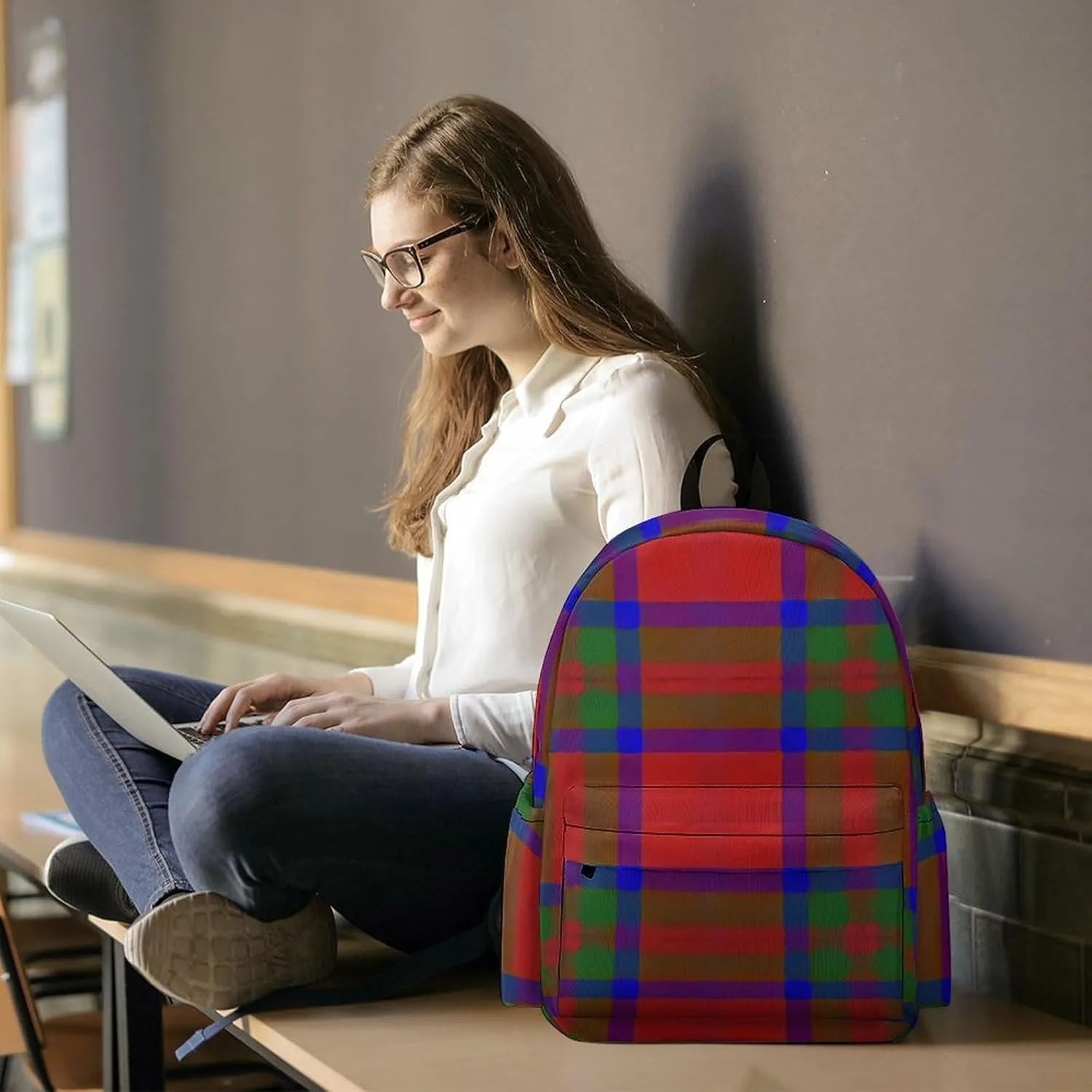 Clan MacGillivray Tartan Casual Lightweight Large Capacity Travel Backpack Unisex