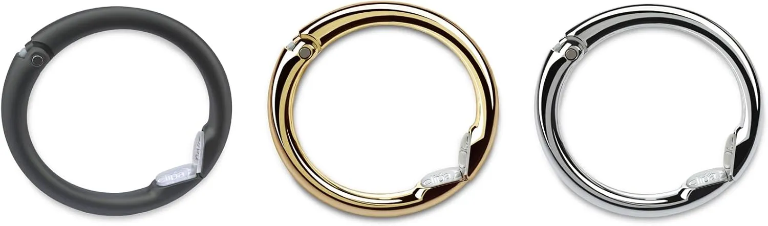 Clipa Black, Gold and Silver
