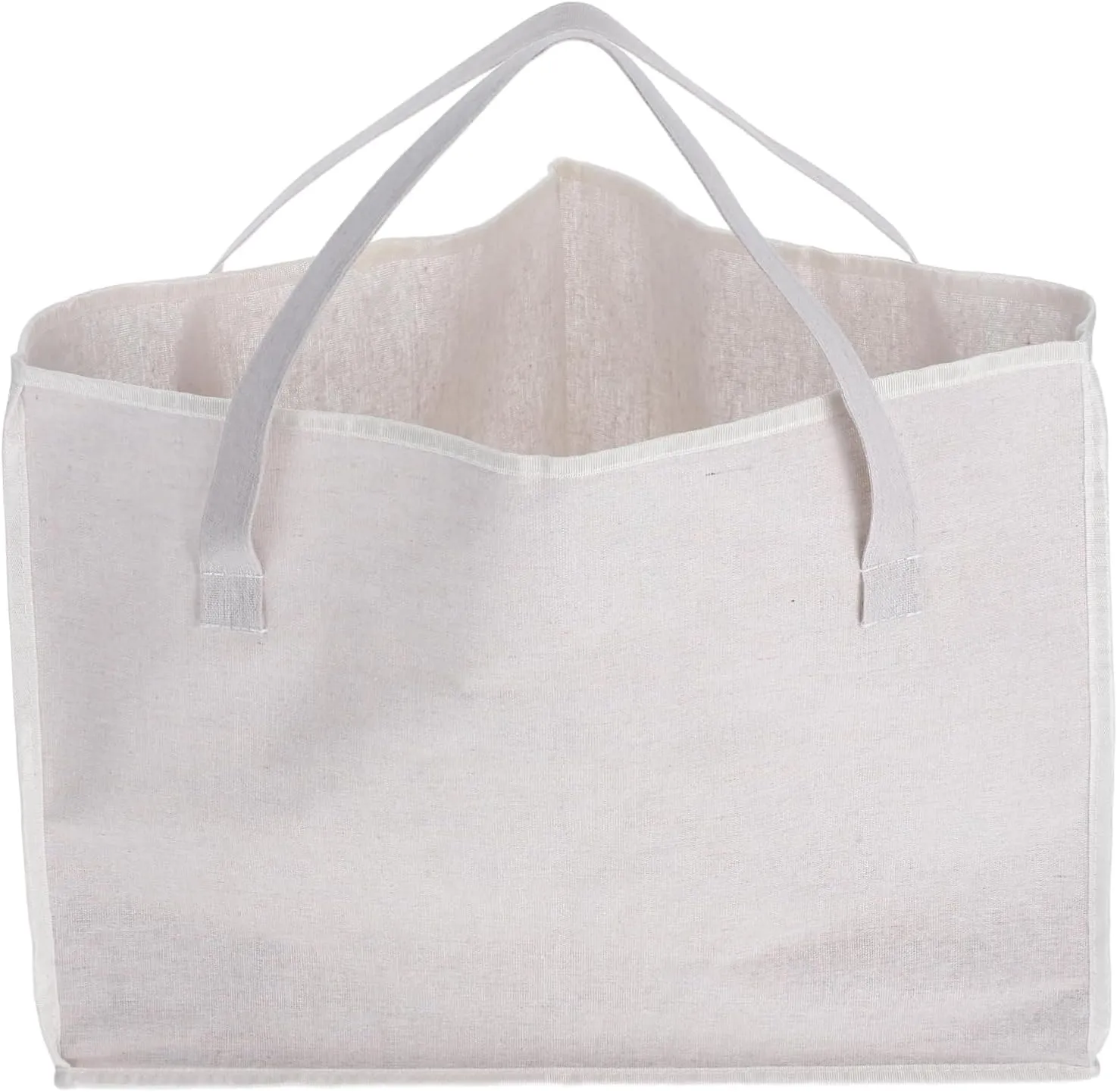 Closet Hanger Storage Bag Space Saving Organizer Handles Triangular Shape for Wardrobe Stylish