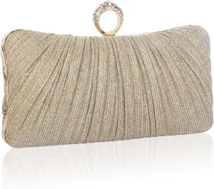 Clutch Purses for Women, Rhinestone Evening Bags Party Purse, Sparkling Handbag Purses for Bridal Wedding Evening Prom Party