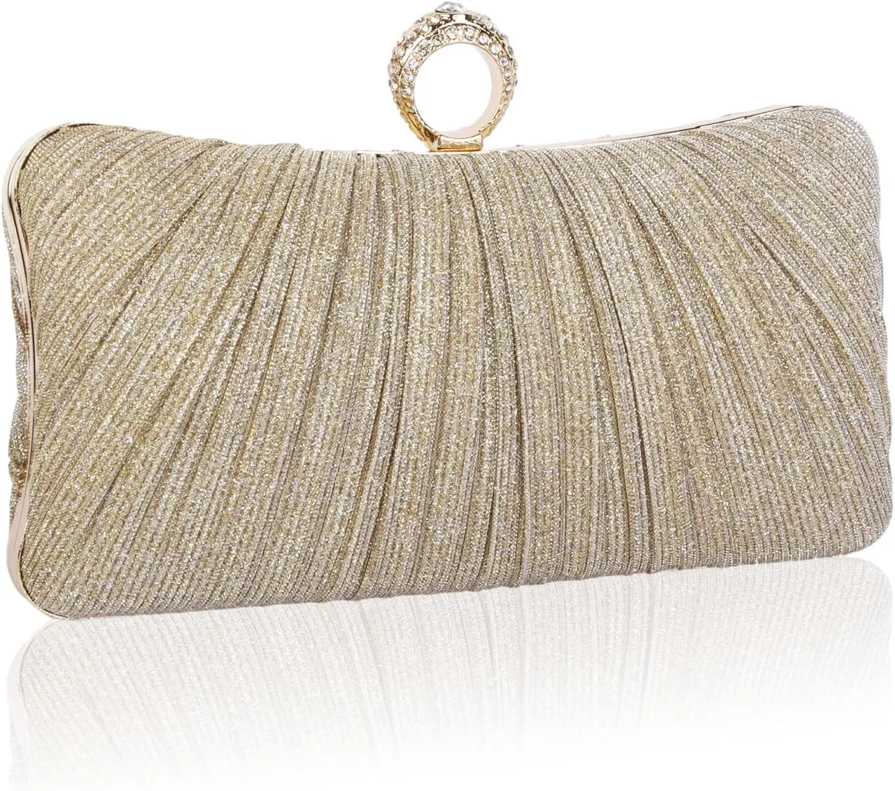 Clutch Purses for Women, Rhinestone Evening Bags Party Purse, Sparkling Handbag Purses for Bridal Wedding Evening Prom Party