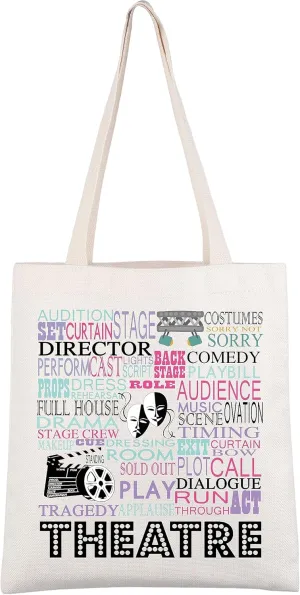 CMNIM Musical Gifts Art Makeup Bag Musical Lover Merchandise Gift for Musical Theatre Fan Performance Gift