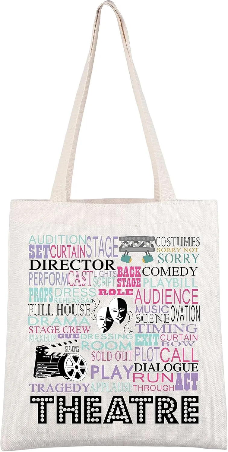 CMNIM Musical Gifts Art Makeup Bag Musical Lover Merchandise Gift for Musical Theatre Fan Performance Gift