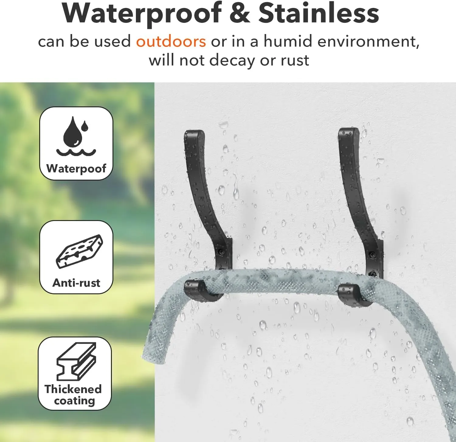 Coat Hanger Hooks Wall Mount - Backpack Hooks,Metal Wall Hooks For Hanging Heavy Duty,Screw In Hooks For Hanging Clothes,Black Coat Hooks For Wall,Purse Hanger For Wall,Wall Mounted Bag Hooks (8 Pack)