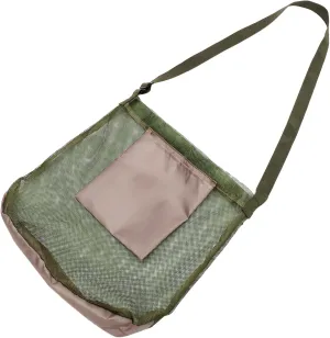 Collapsible Garden Bag Tote Bag for Fruit Shoulder Carrying w Pouches for Mushrooms