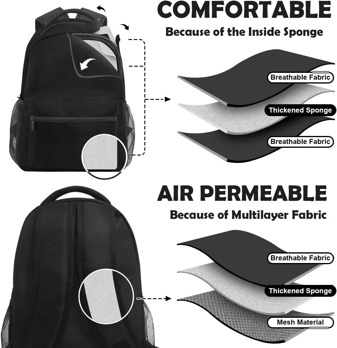 College Bookbag Farm Tractor School Bag Business Laptop Backpack Travel Hiking Daypack Large Diaper Bag for Adult Girls Boys
