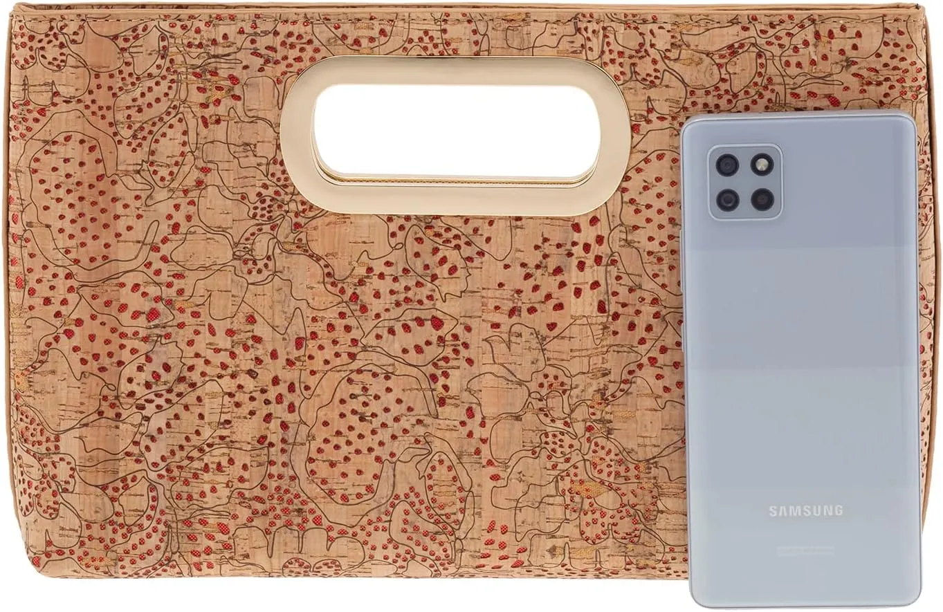 Cork Top Handle Clutch