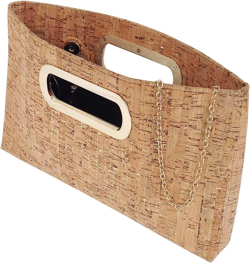 Cork Top Handle Clutch