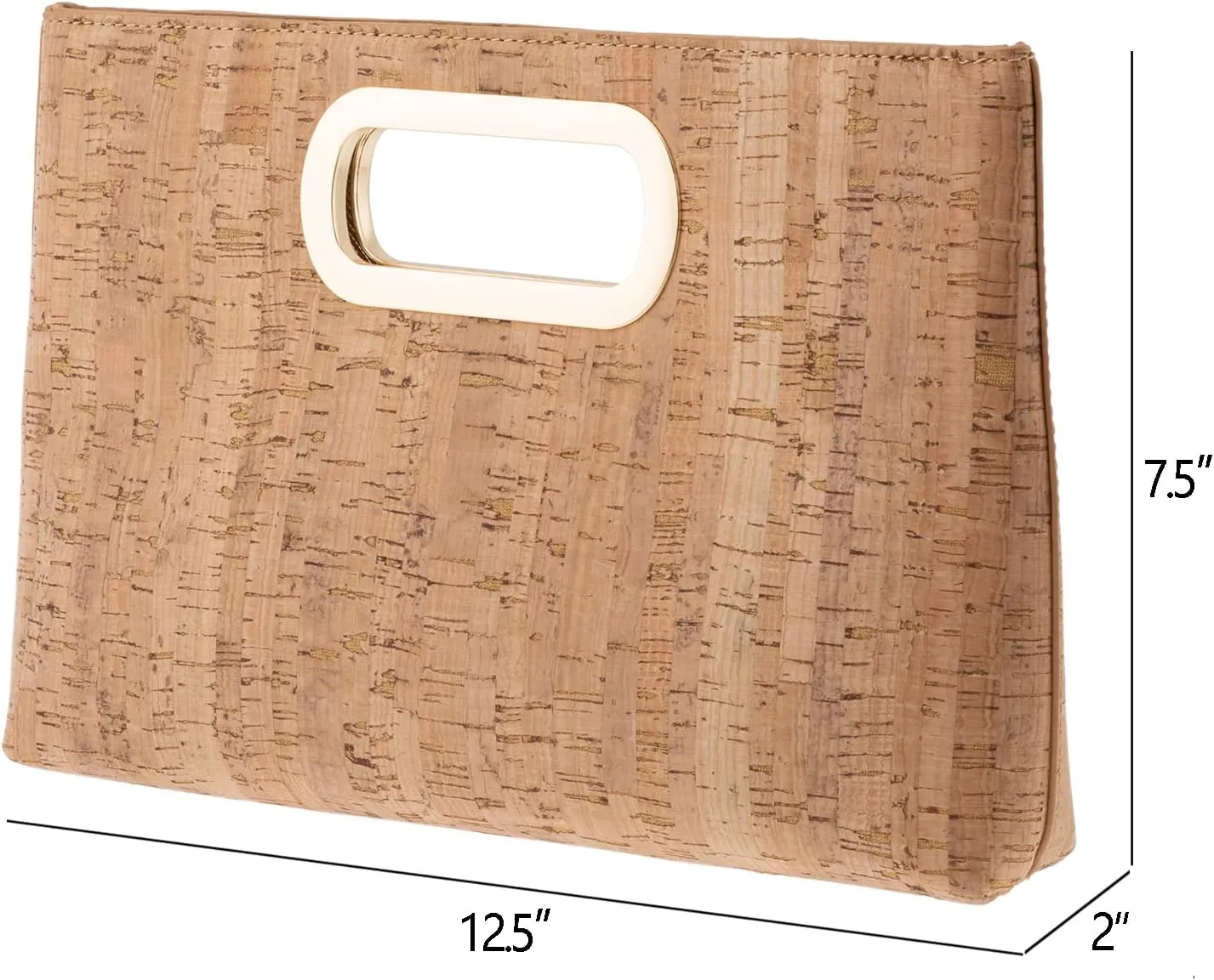 Cork Top Handle Clutch