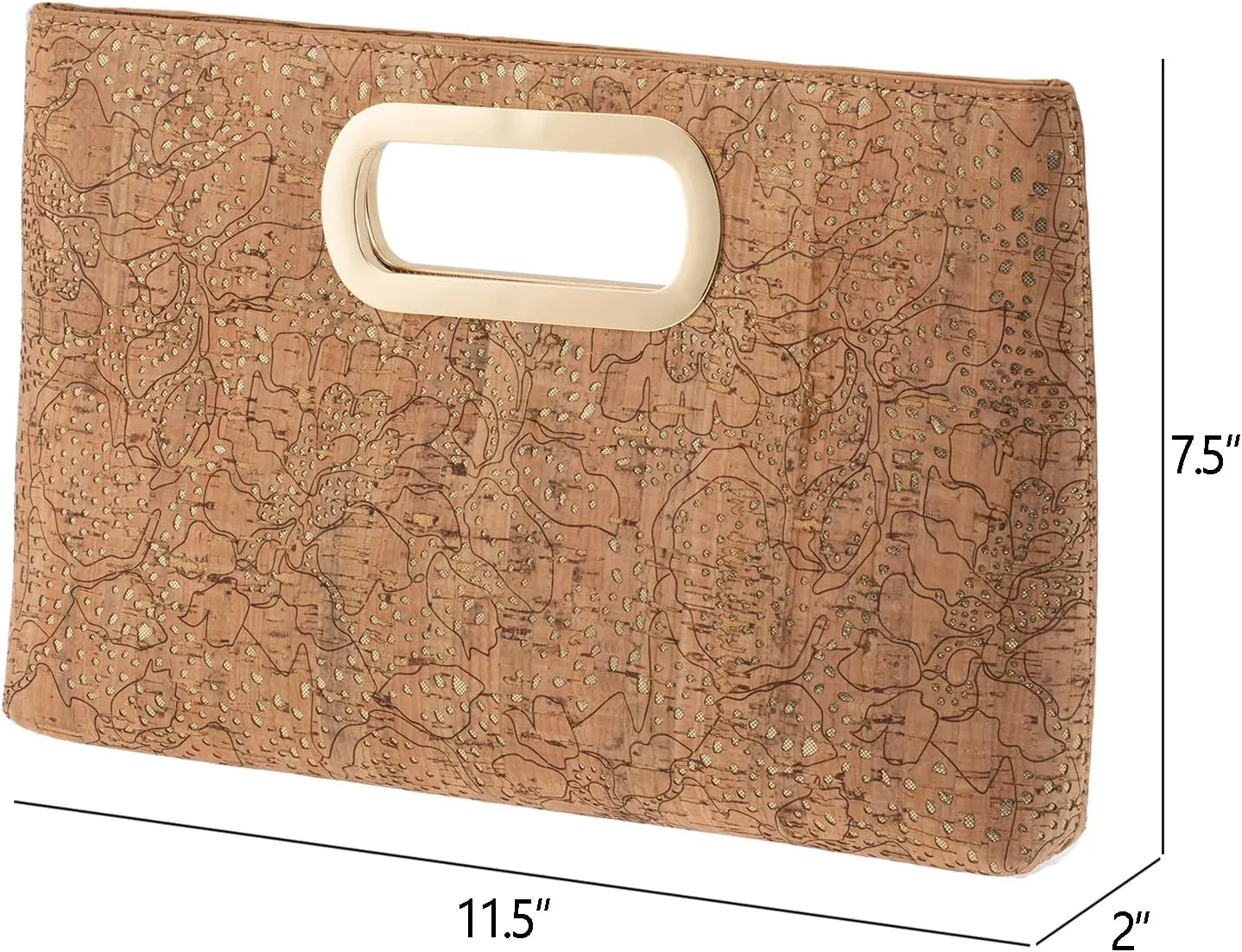 Cork Top Handle Clutch