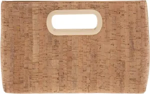 Cork Top Handle Clutch