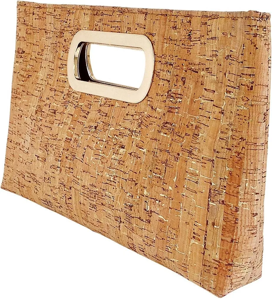 Cork Top Handle Clutch