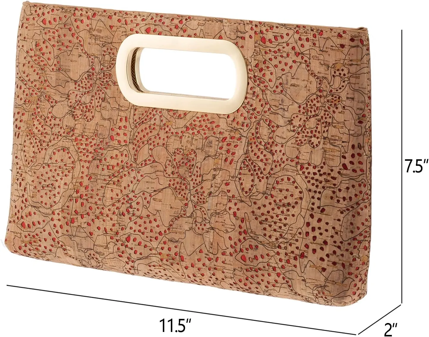 Cork Top Handle Clutch
