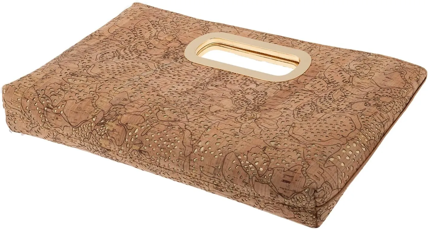 Cork Top Handle Clutch