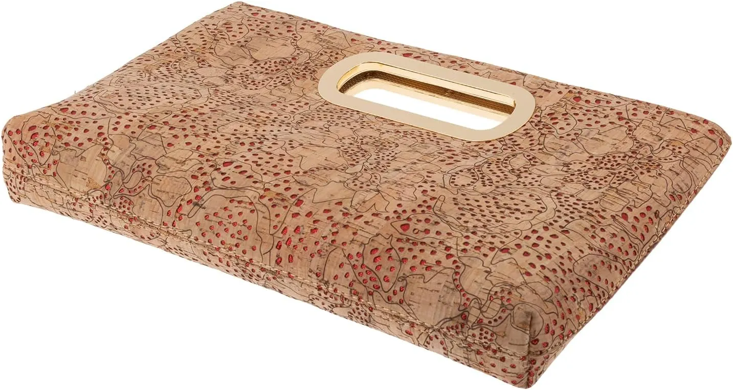 Cork Top Handle Clutch