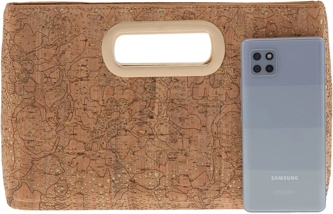 Cork Top Handle Clutch