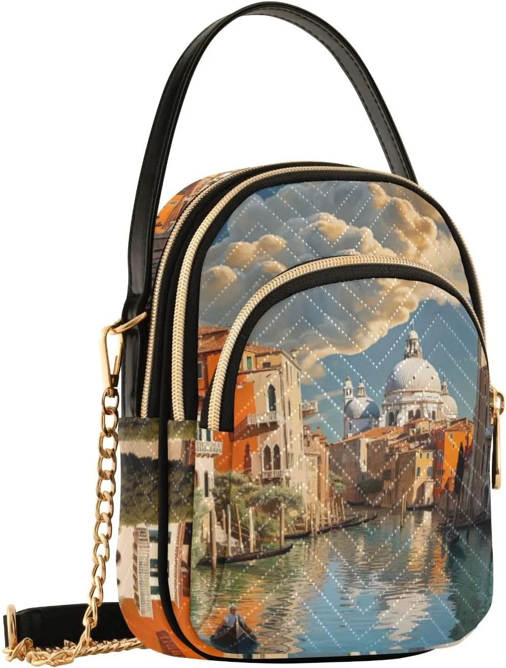 Cosmic Sky with Various Stars and Nebulas Shoulder Bag, Handbags for Women Crossbody Bag, Shoulder Travel Bag